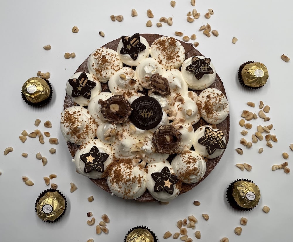 Ferrero Rocher ijstaart