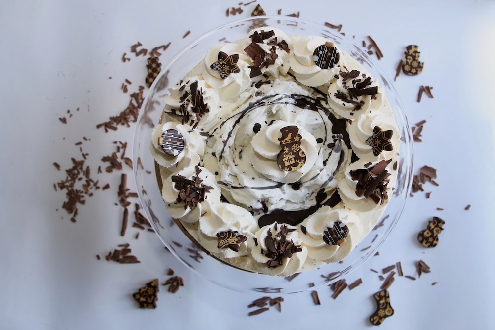 Stracciatella ijstaart