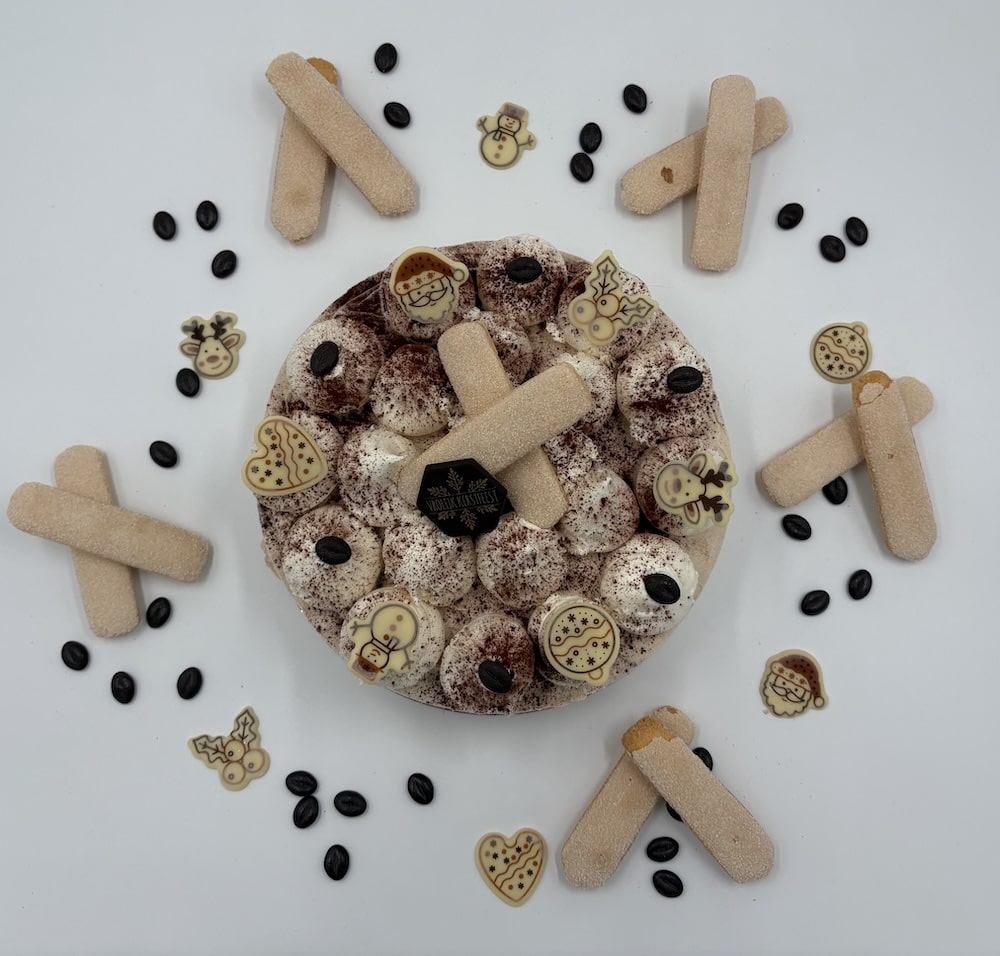 Tiramisu ijstaart