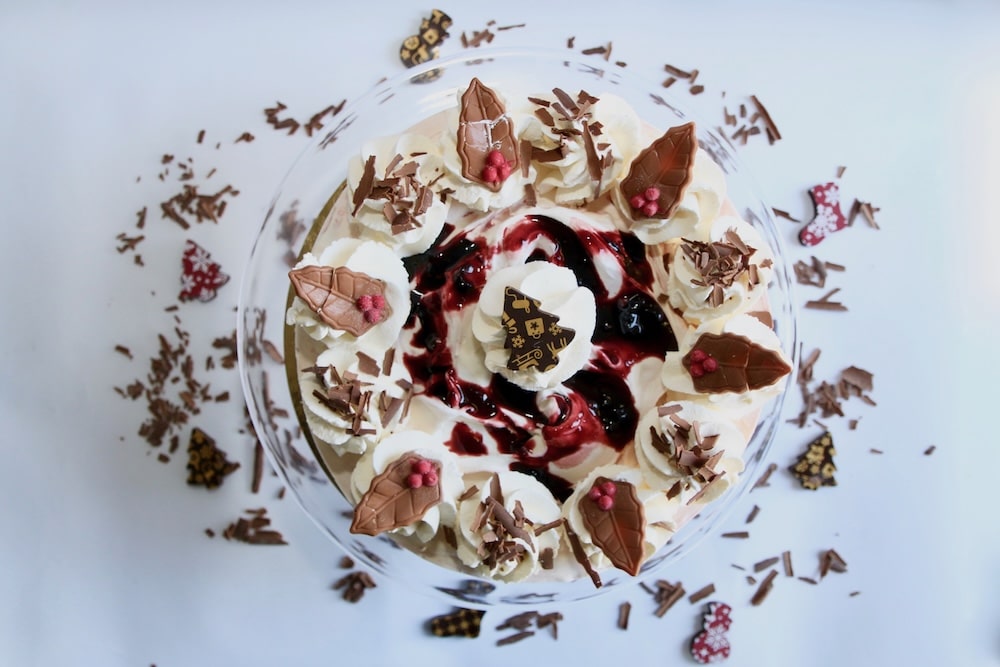 Yoghurt Amarena ijstaart